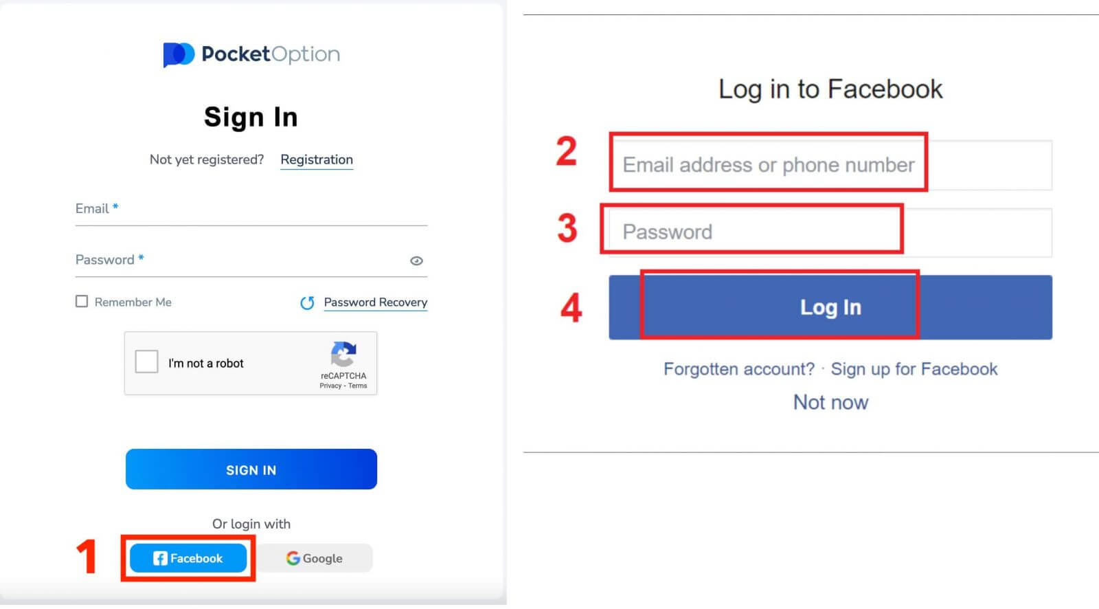 How to Sign in and Withdraw from Pocket Option